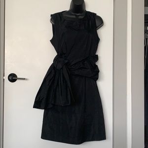 Chloe Black silk sleeveless dress US 8 FR 40 M